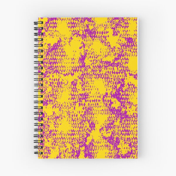 Item preview, Modern Distressed Python Print Pattern | Yellow & Purple designed and sold by Frohyou.