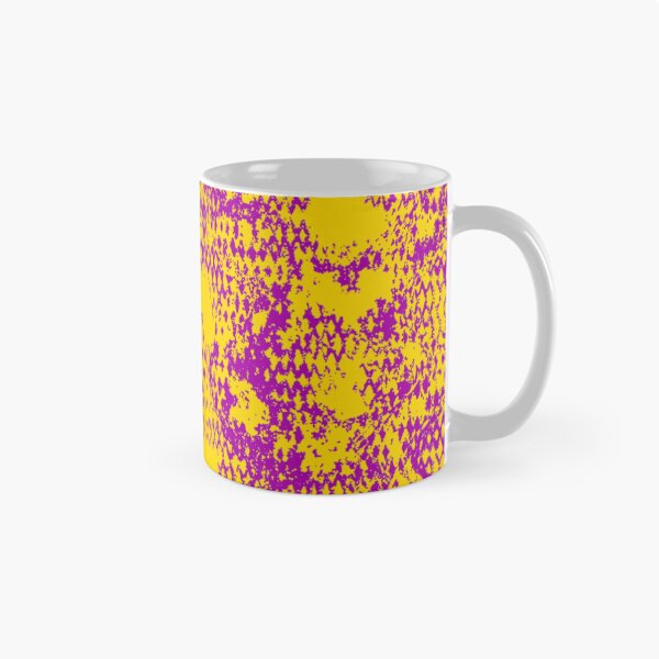 Item preview, Modern Distressed Python Print Pattern | Yellow & Purple designed and sold by Frohyou.