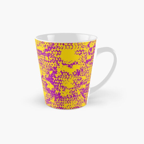 Item preview, Modern Distressed Python Print Pattern | Yellow & Purple designed and sold by Frohyou.