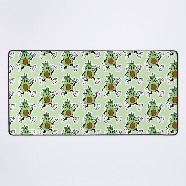 Item preview, asexual lgbt pride avocado cartoon colorful fruit designed and sold by Kyna Arts.