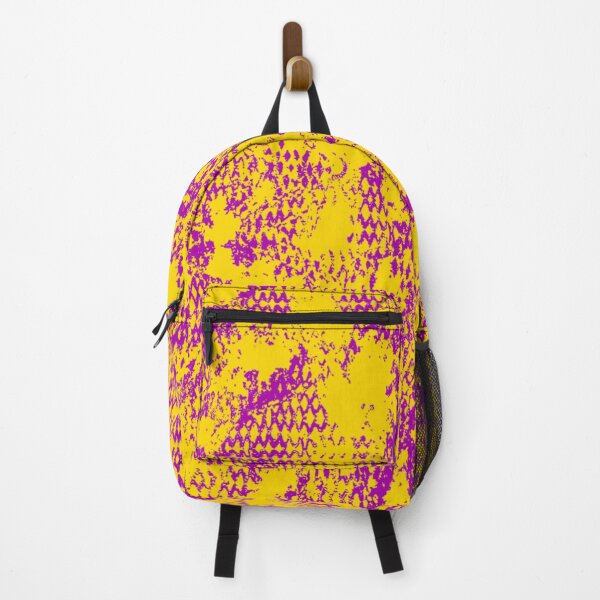 Item preview, Modern Distressed Python Print Pattern | Yellow & Purple designed and sold by Frohyou.