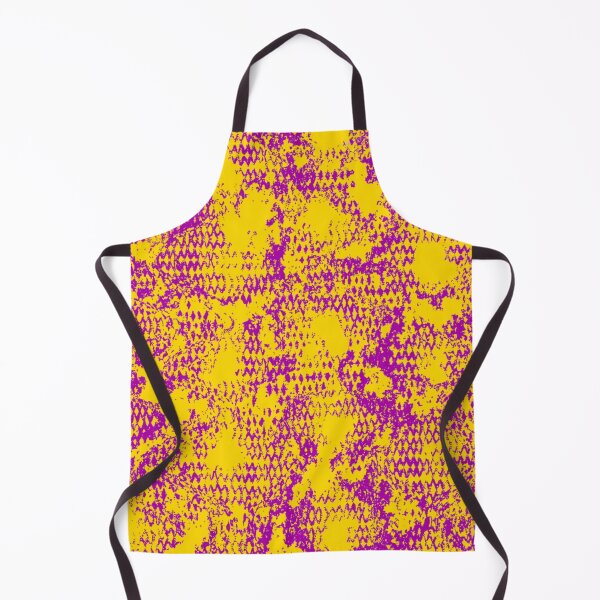 Item preview, Modern Distressed Python Print Pattern | Yellow & Purple designed and sold by Frohyou.