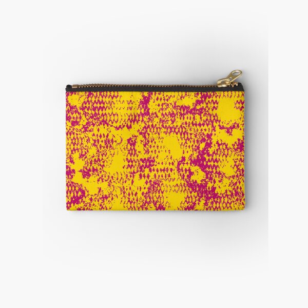 Item preview, Modern Distressed Python Print Pattern | Yellow & Pink designed and sold by Frohyou.
