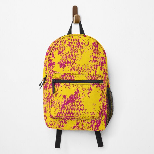 Item preview, Modern Distressed Python Print Pattern | Yellow & Pink designed and sold by Frohyou.