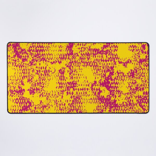 Item preview, Modern Distressed Python Print Pattern | Yellow & Pink designed and sold by Frohyou.