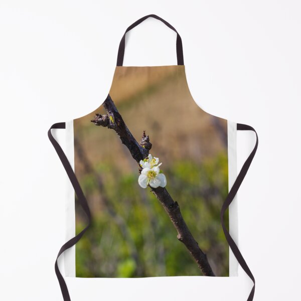 Item preview,  White Blossom on Branch With New Leaves — Spring Closeup Showing Bloom and Growth designed and sold by Nmallia.