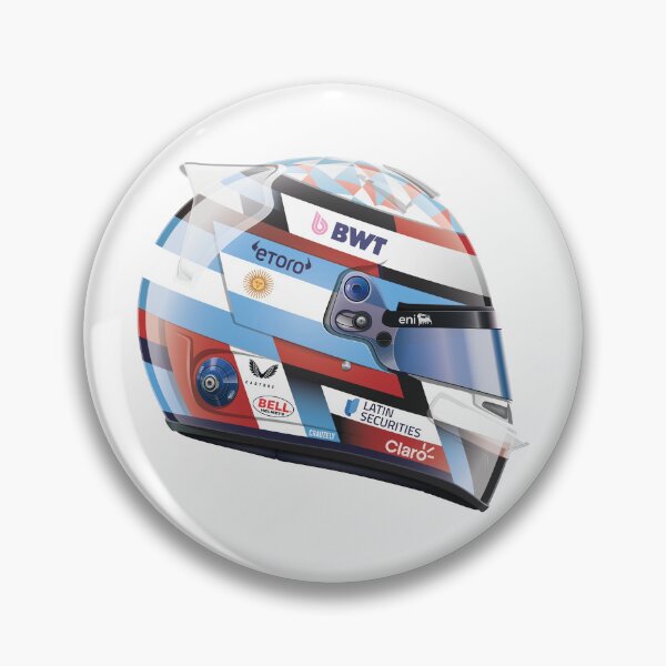 Item preview, Franco Colapinto 2026 helmet designed and sold by crauzely.