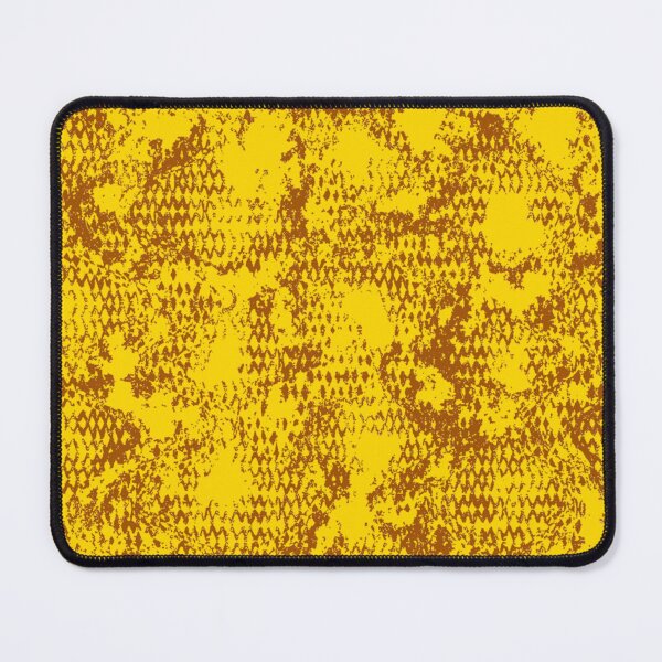 Item preview, Modern Distressed Python Print Pattern | Yellow & Brown designed and sold by Frohyou.