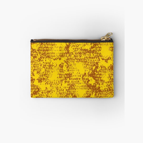 Item preview, Modern Distressed Python Print Pattern | Yellow & Brown designed and sold by Frohyou.
