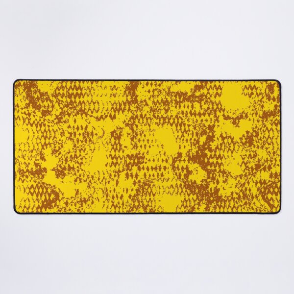 Item preview, Modern Distressed Python Print Pattern | Yellow & Brown designed and sold by Frohyou.