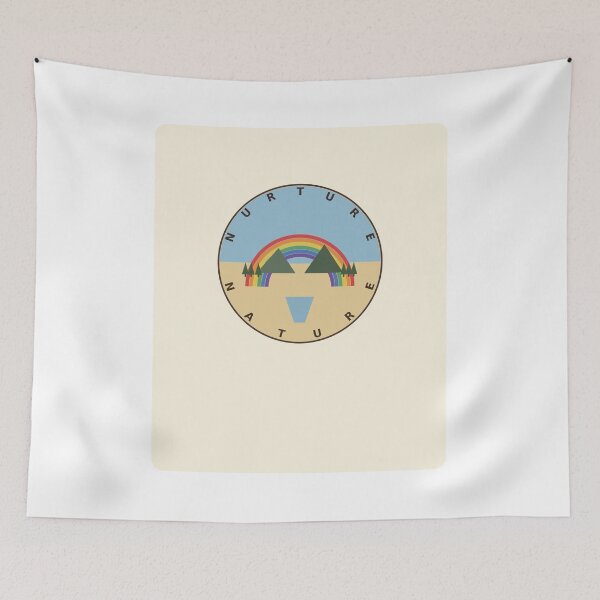 Item preview, Nurture Nature Vintage Rainbow Badge designed and sold by kd2010.