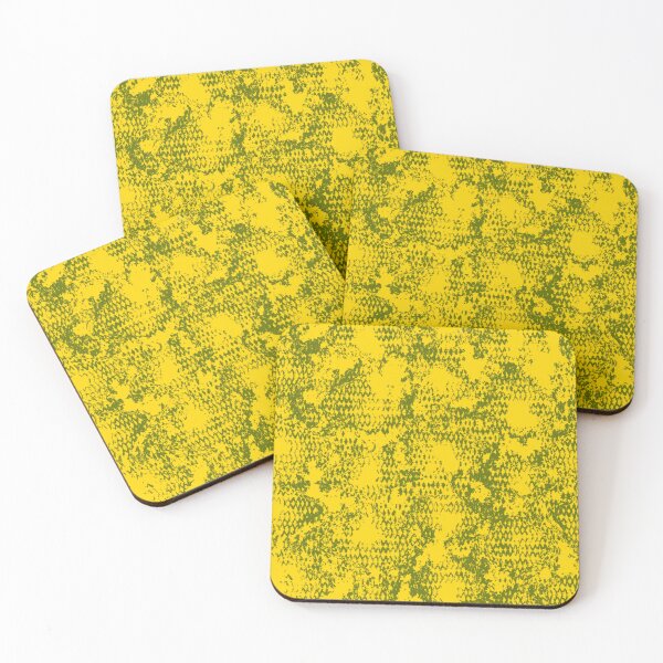 Item preview, Modern Distressed Python Print Pattern | Yellow & Chartreuse designed and sold by Frohyou.