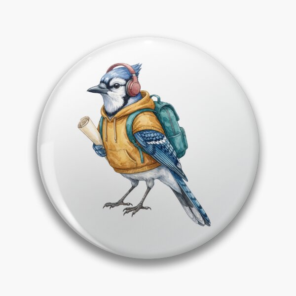 Item preview, Blue Jay Student Hoodie designed and sold by Roy & Tiffany.