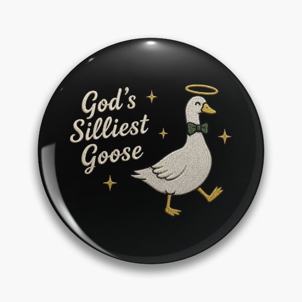 Item preview, God’s Silliest Goose Funny Meme, Silly Goose Christian Humor Gift designed and sold by Quiajia.