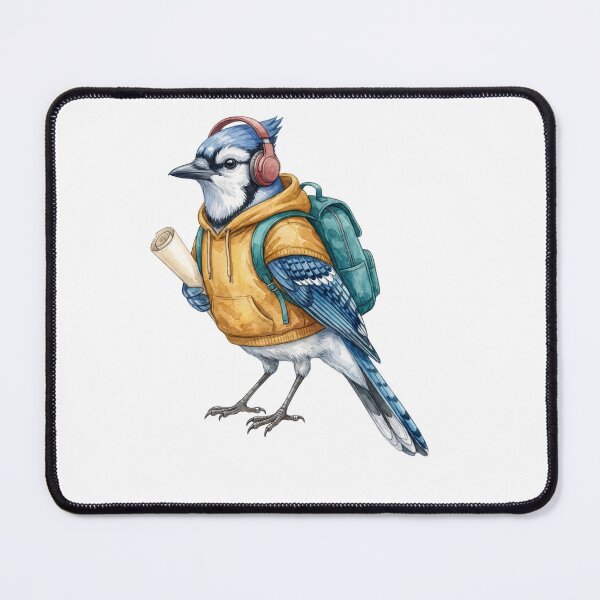 Item preview, Blue Jay Student Hoodie designed and sold by Roy & Tiffany.
