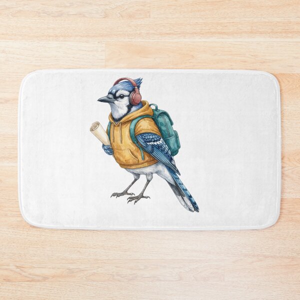 Item preview, Blue Jay Student Hoodie designed and sold by Roy & Tiffany.