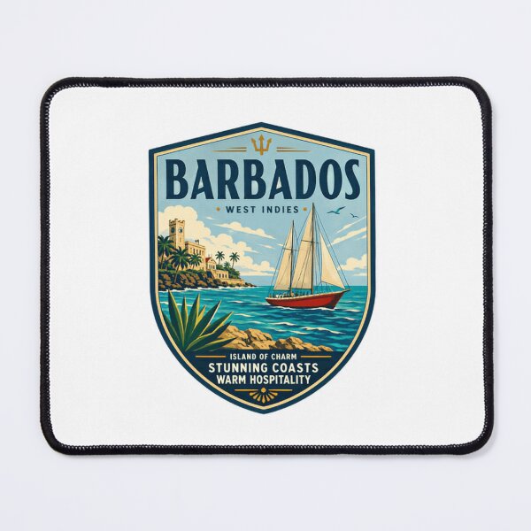 Item preview, Barbados West Indies Island Of Charm Stunning Coasts Warm Hospitality Travel Vacation Caribbean designed and sold by Simsimah26Parks.