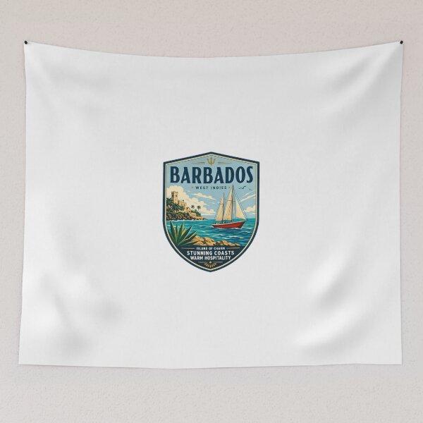 Item preview, Barbados West Indies Island Of Charm Stunning Coasts Warm Hospitality Travel Vacation Caribbean designed and sold by Simsimah26Parks.