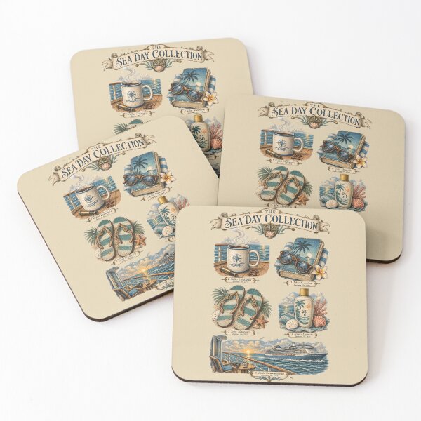 Item preview, The Sea Day Collection – Vintage Cruise Vacation Specimen Art designed and sold by TWPub.