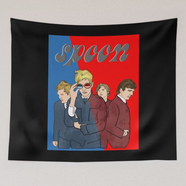 Item preview, THE SPOON BAND MERCH NEW LOGO designed and sold by Pixelb00nz8Bit.