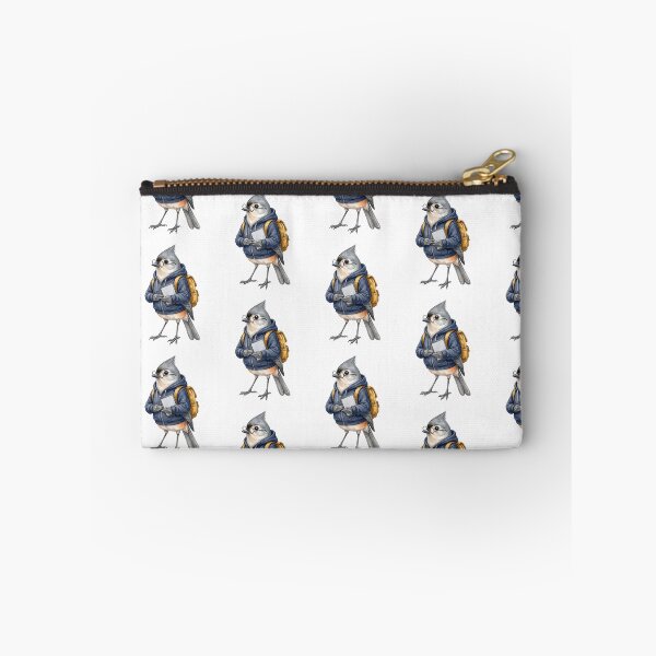 Item preview, Titmouse Student with Tablet designed and sold by Tiffany Roy.
