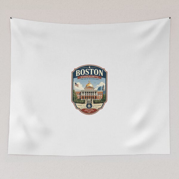 Item preview, Boston Massachusetts The Hub Of New England Historic City Freedom Trail Culture designed and sold by Simsimah26Parks.
