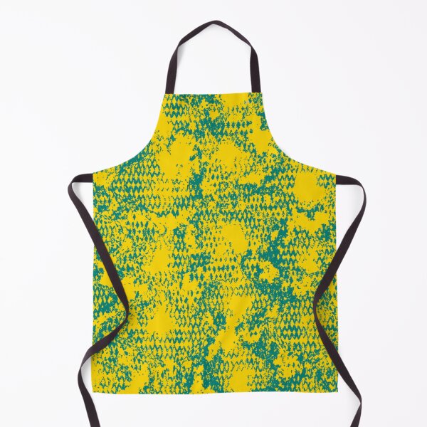 Item preview, Modern Distressed Python Print Pattern | Yellow & Teal designed and sold by Frohyou.