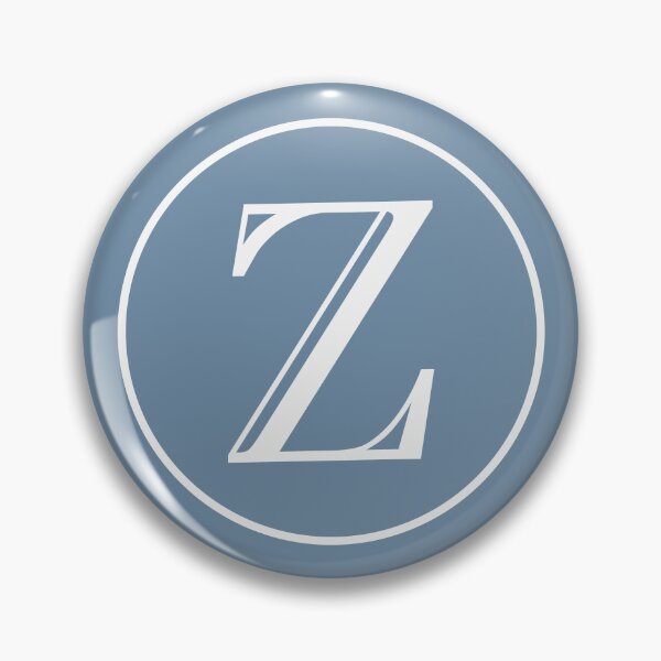 Item preview, Initial Letter Z Classic Circle designed and sold by Jeallan Designs.