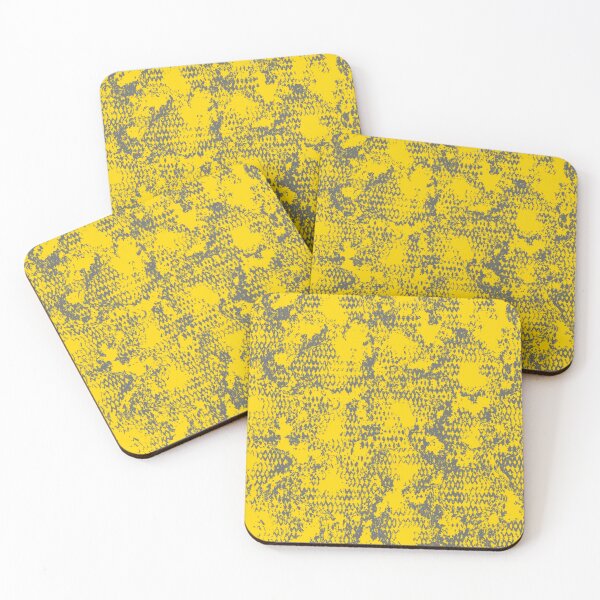 Item preview, Copy of Modern Distressed Python Print Pattern | Yellow & Gray designed and sold by Frohyou.