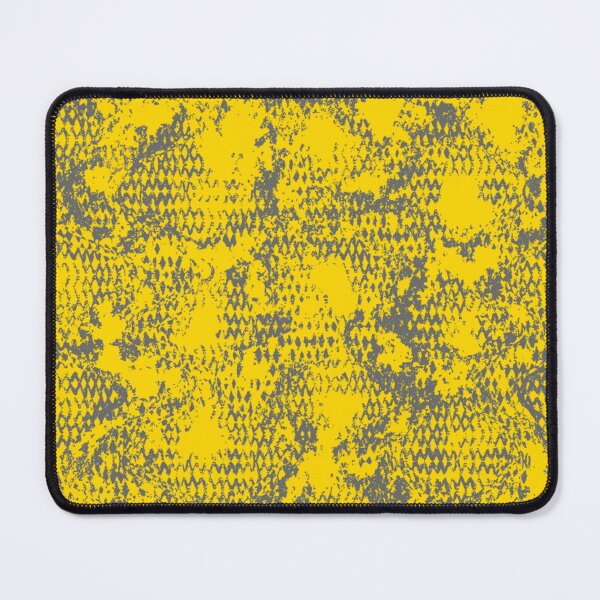 Item preview, Copy of Modern Distressed Python Print Pattern | Yellow & Gray designed and sold by Frohyou.