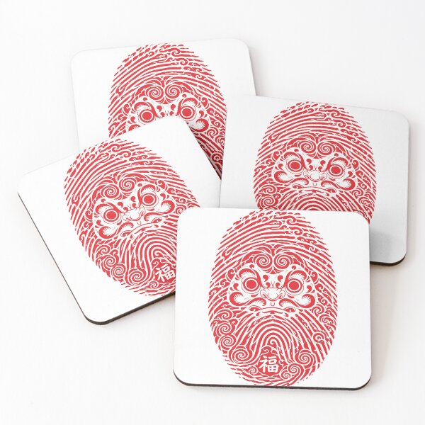 Item preview, DARUMA FORTUNE_RED designed and sold by pecussoul.