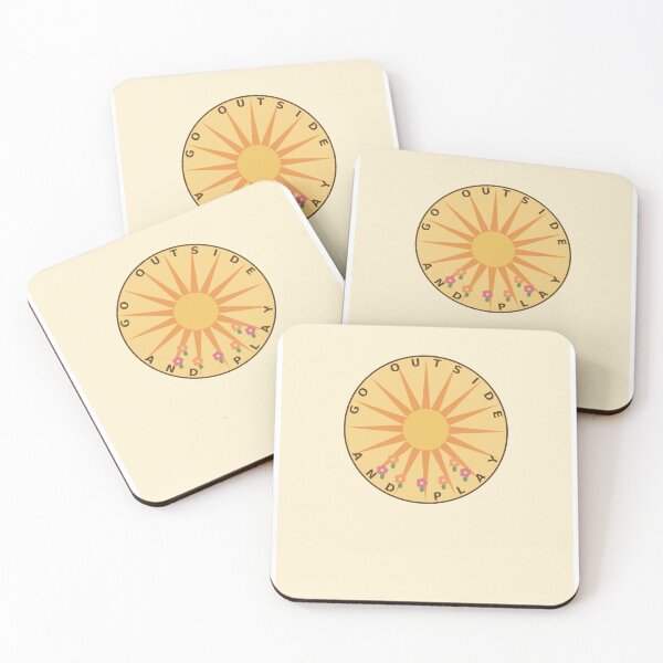 Item preview, Go Outside And Play Sun Badge designed and sold by kd2010.