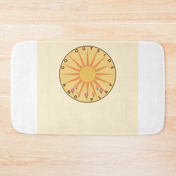 Item preview, Go Outside And Play Sun Badge designed and sold by kd2010.