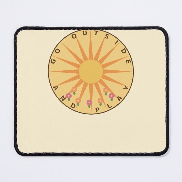 Item preview, Go Outside And Play Sun Badge designed and sold by kd2010.