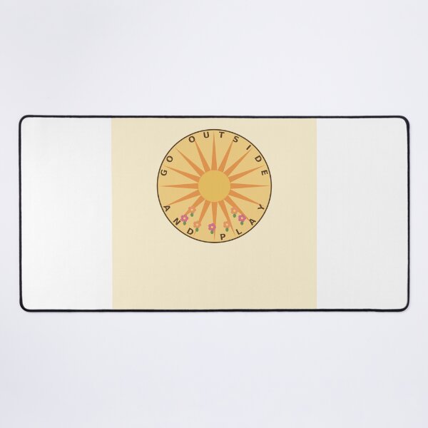 Item preview, Go Outside And Play Sun Badge designed and sold by kd2010.