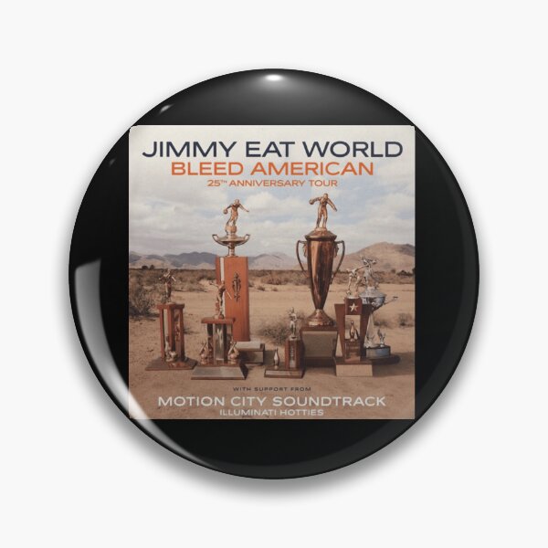 Item preview, Jimmy Eat World 2026 Tour Indie Rock Concert Music Fan designed and sold by IshTarltArt.