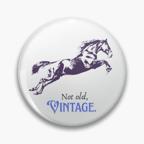 Item preview, Not Old, Vintage Horse – Retro Equestrian Horse Graphic designed and sold by trendplusco.