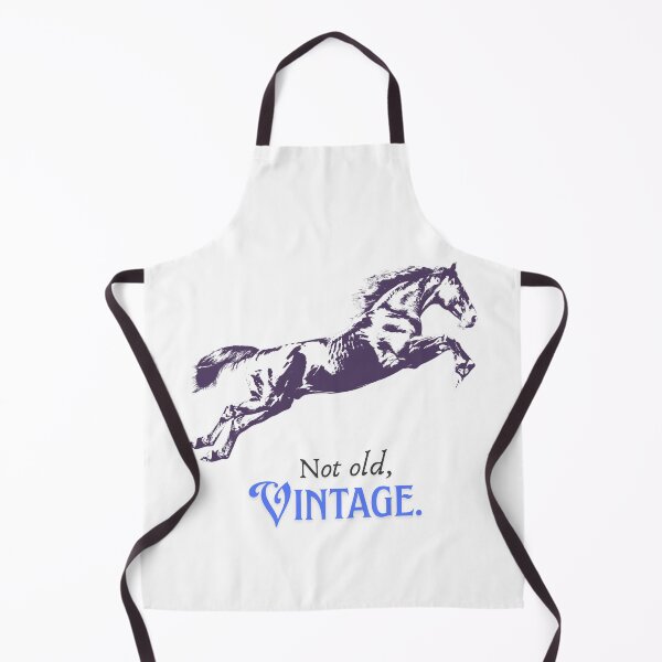 Item preview, Not Old, Vintage Horse – Retro Equestrian Horse Graphic designed and sold by trendplusco.
