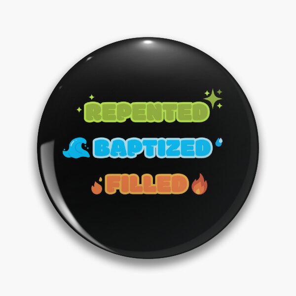 Item preview, Acts 2:38 | Repented, Baptized, Filled designed and sold by leonelfunes.