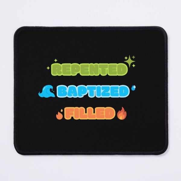 Item preview, Acts 2:38 | Repented, Baptized, Filled designed and sold by leonelfunes.