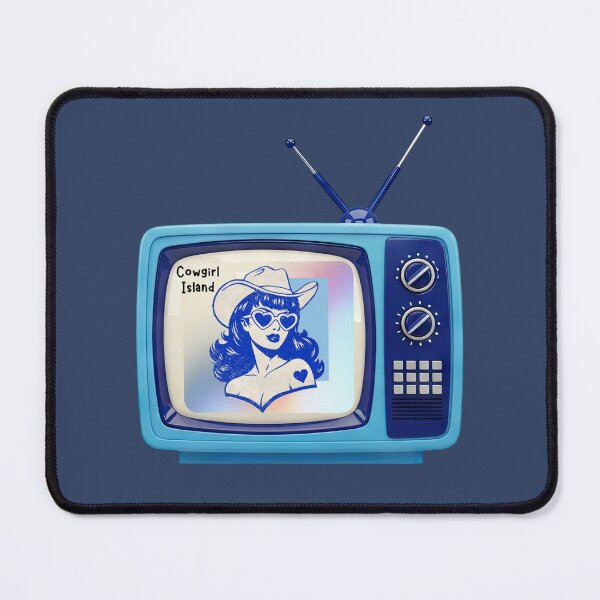Item preview, Cowgirl Island Retro Vintage TV Western Cowgirl designed and sold by aliyeus.