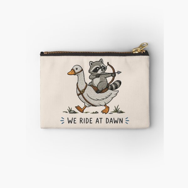 Item preview, Raccoon Goose, We Ride at Dawn, Funny Raccoon, Ren Faire, Cute Animal Gift, Medieval designed and sold by Quiajia.