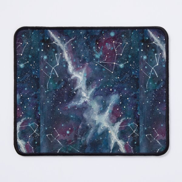 Item preview, The Sky Has Its Own Rivers, Blue Galaxy Watercolour designed and sold by ArithraStudio.