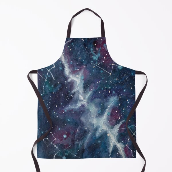 Item preview, The Sky Has Its Own Rivers, Blue Galaxy Watercolour designed and sold by ArithraStudio.