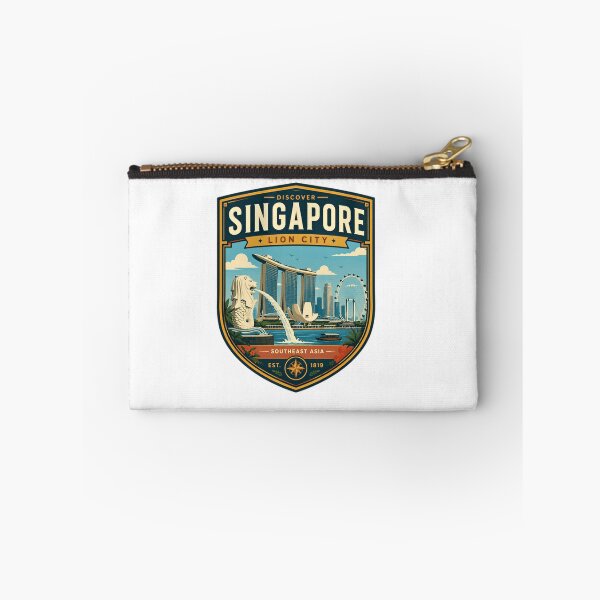 Item preview, Discover Singapore Lion City Southeast Asia Travel Souvenir designed and sold by Simsimah26Parks.