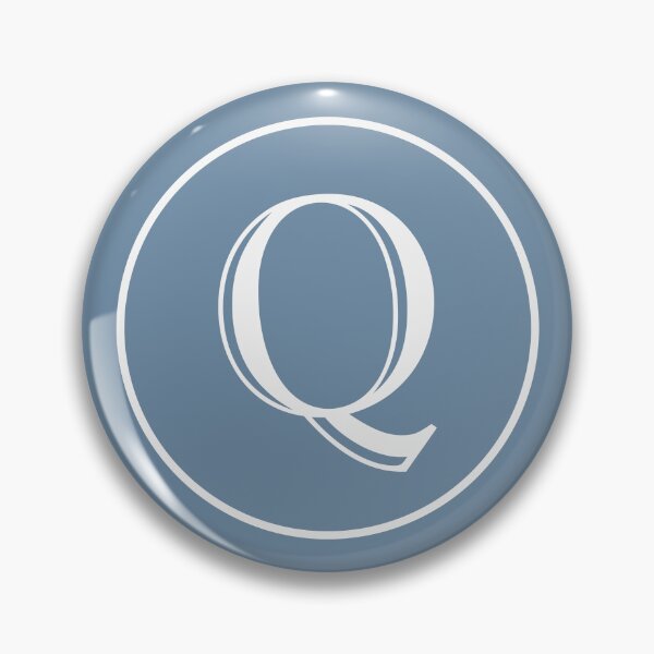 Item preview, Initial Letter Q Classic Circle designed and sold by Jeallan Designs.