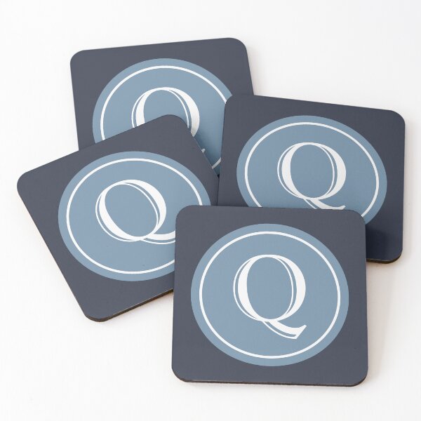 Item preview, Initial Letter Q Classic Circle designed and sold by Jeallan Designs.
