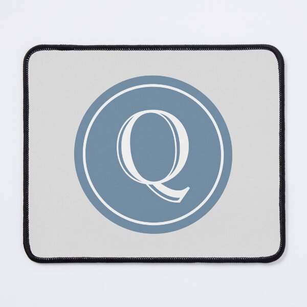 Item preview, Initial Letter Q Classic Circle designed and sold by Jeallan Designs.