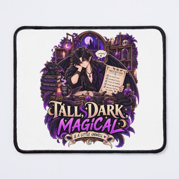 Item preview, Tall Dark Magical & A Little Unwell – Funny Romantasy designed and sold by JPCuteDesign.