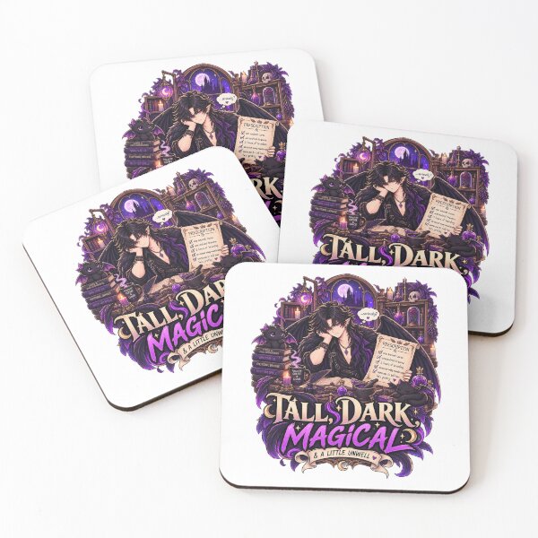 Item preview, Tall Dark Magical & A Little Unwell – Funny Romantasy designed and sold by JPCuteDesign.